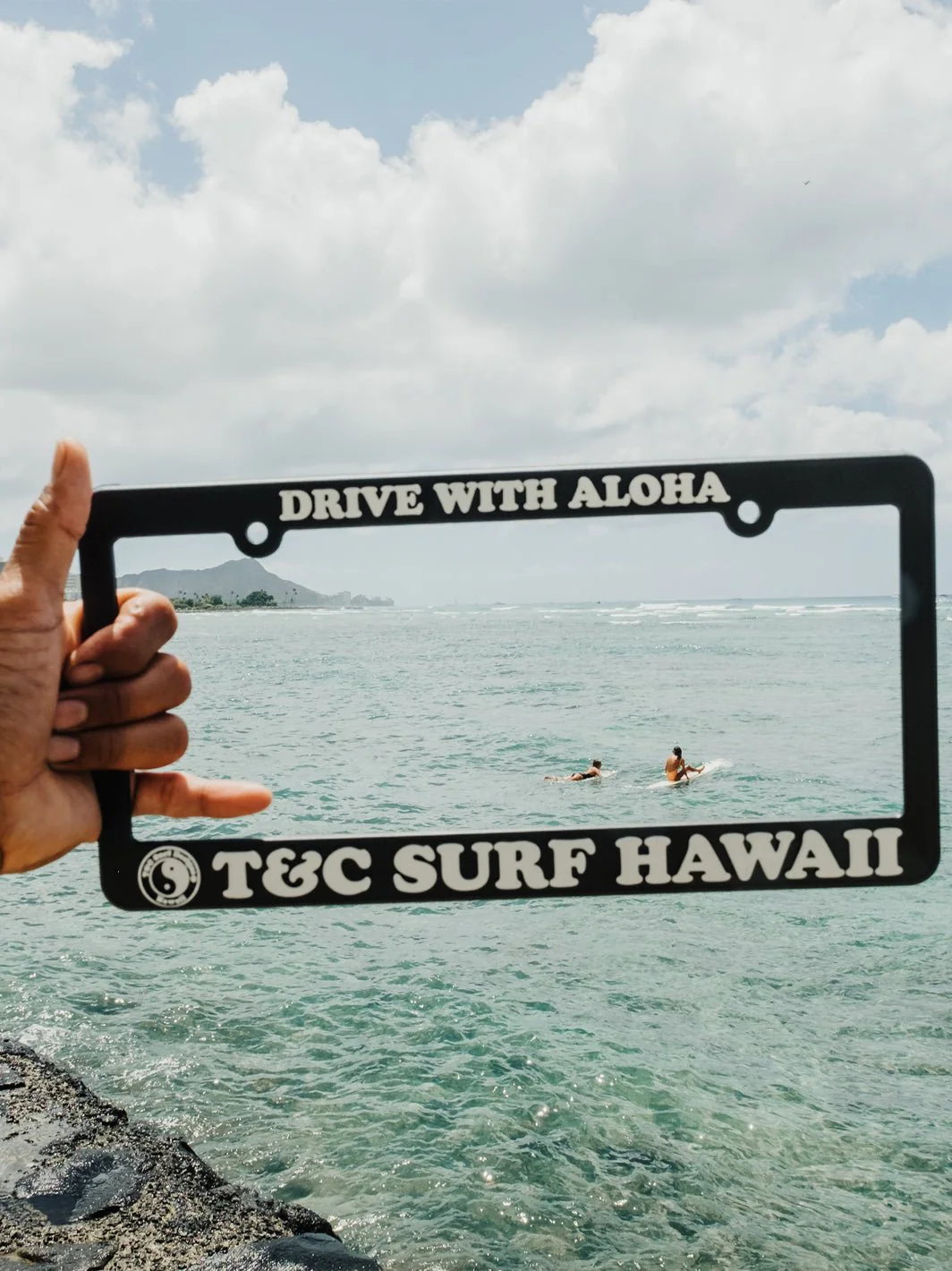 Drive with Aloha License Plate