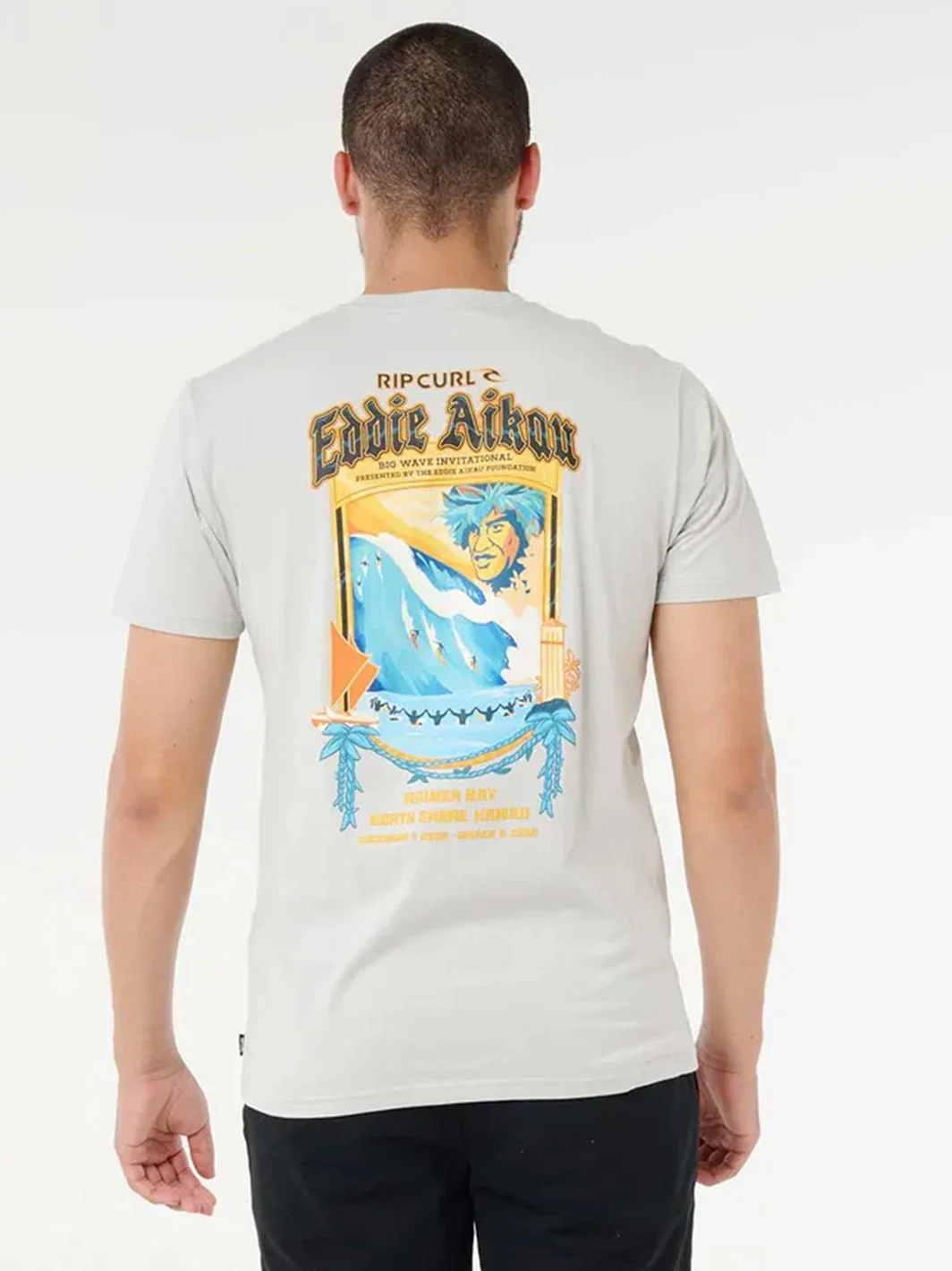 Eddie Would Go Poster Art Tee - Image 2