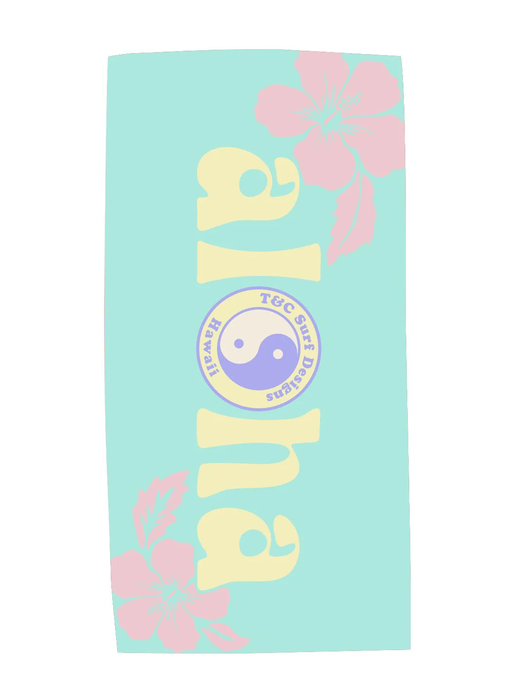 Hibiscus Band Microfiber Towel - Image 8