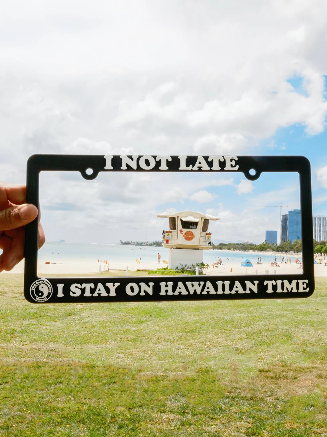 I Not Late License Plate - Image 2