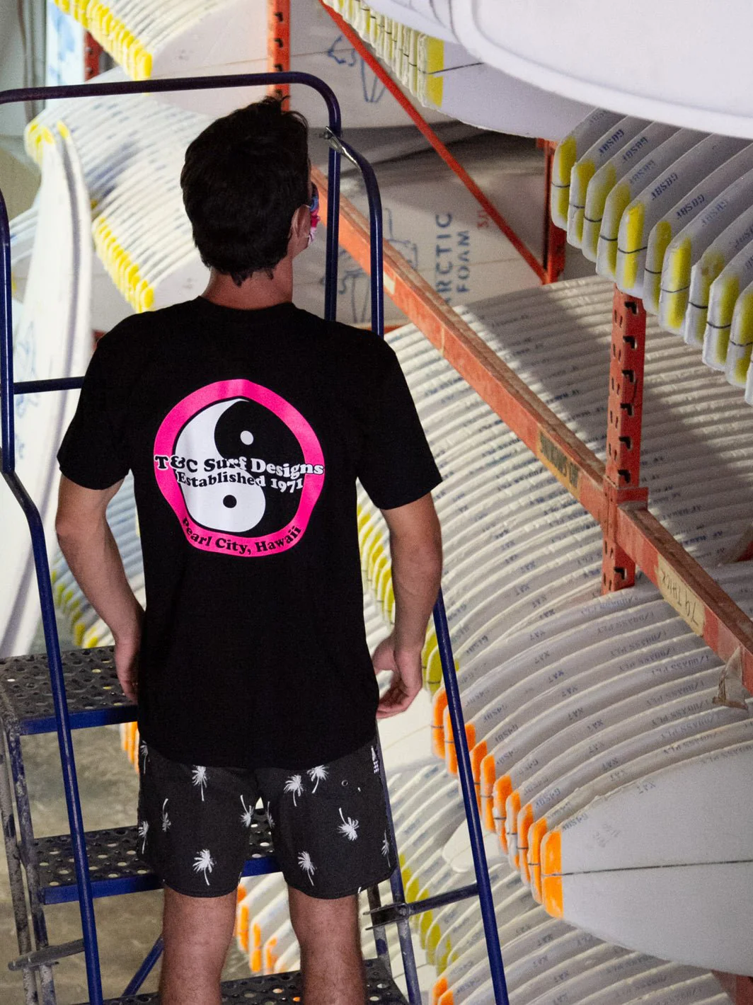 Retro Neon Jersey Tee - Image 3