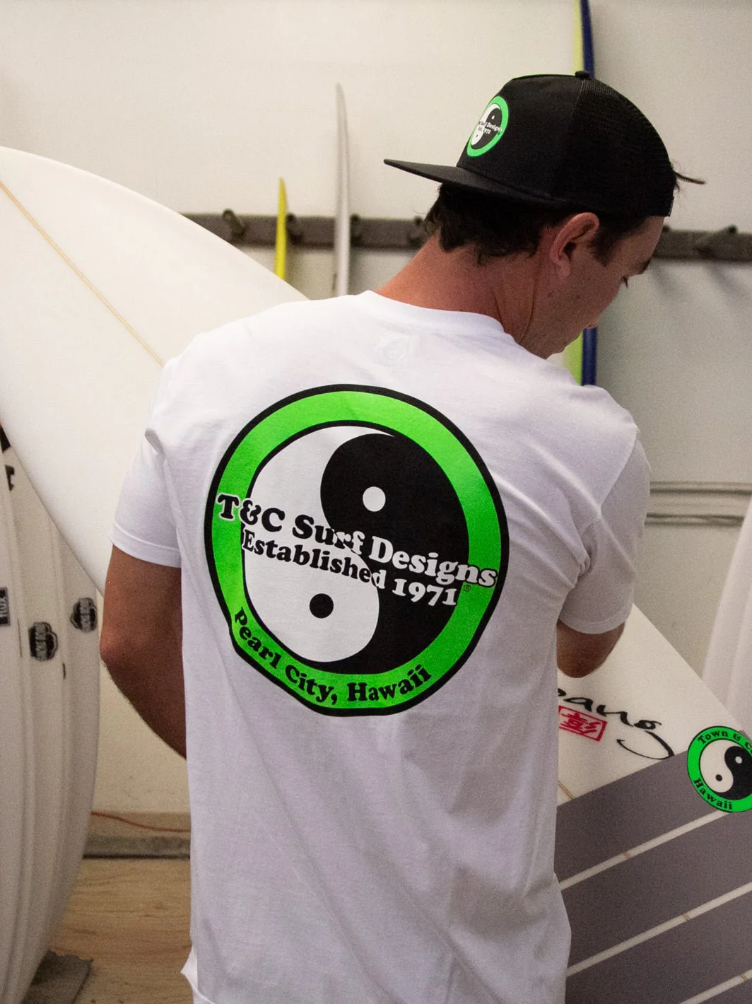 Retro Neon Jersey Tee - Image 5