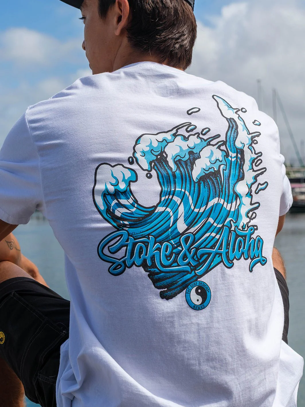 Shaka Waves Jersey Tee - Image 2