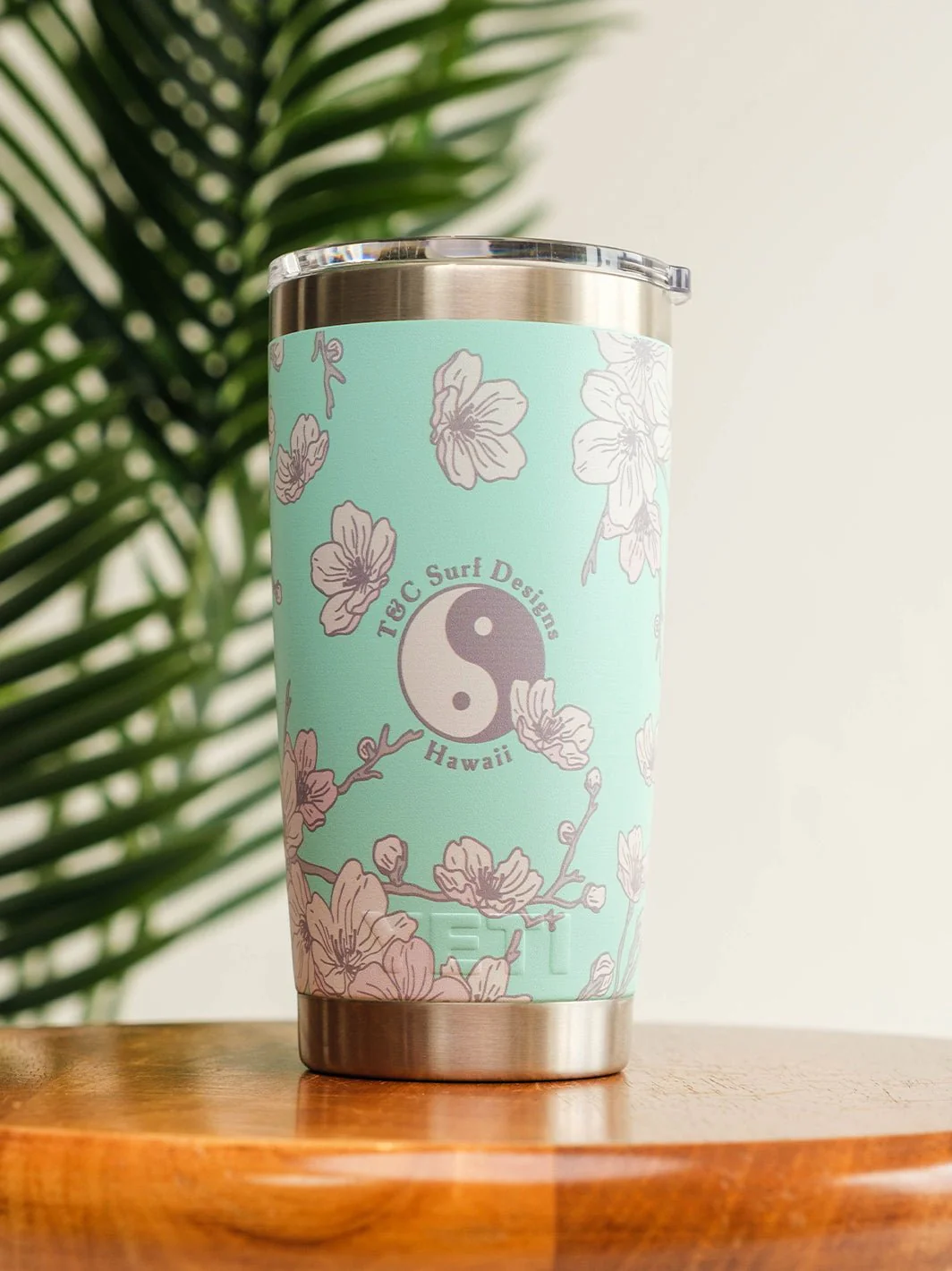 T&C Surf 20 oz Sakura Branch Tumbler Yeti - Image 2