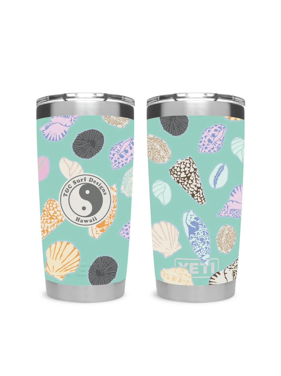 T&C Surf 20 oz Shell Mix Tumbler Yeti