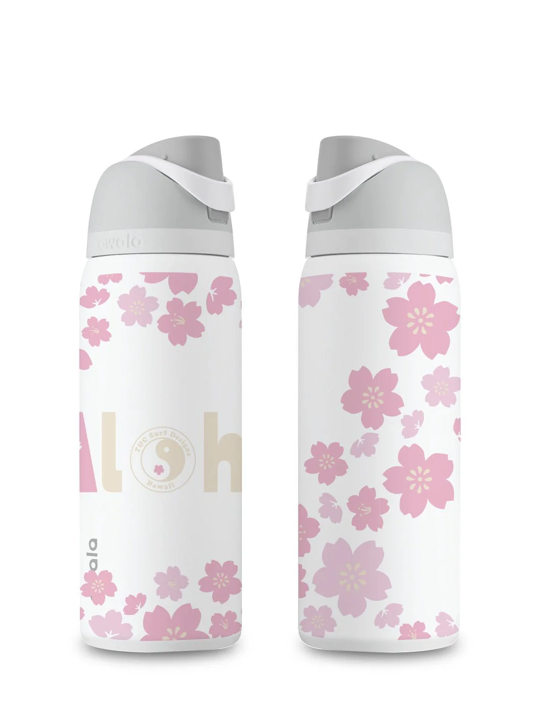 T&C Surf 32 oz Cute Sakura Owala - Image 5