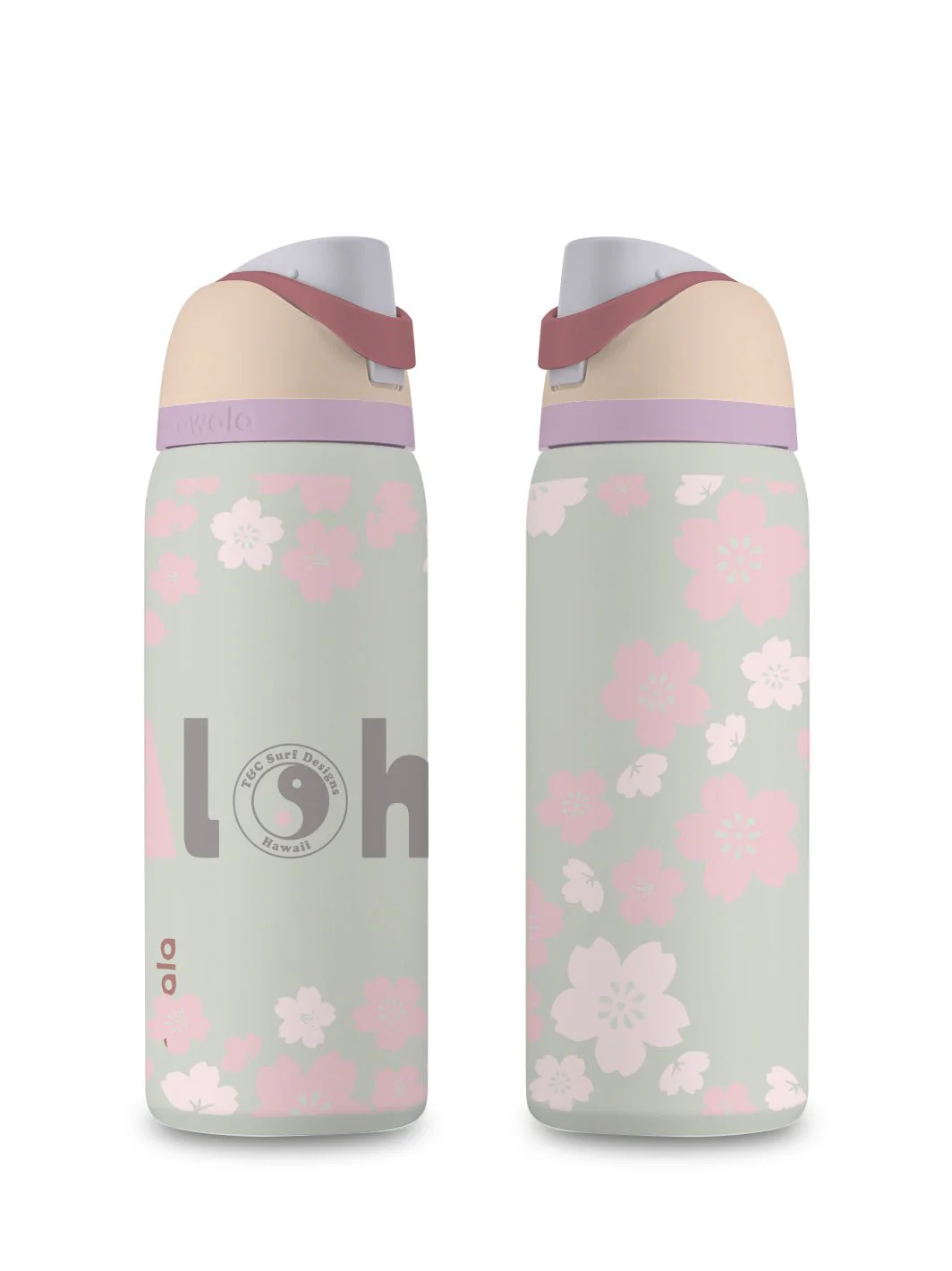 T&C Surf 32 oz Cute Sakura Owala - Image 7