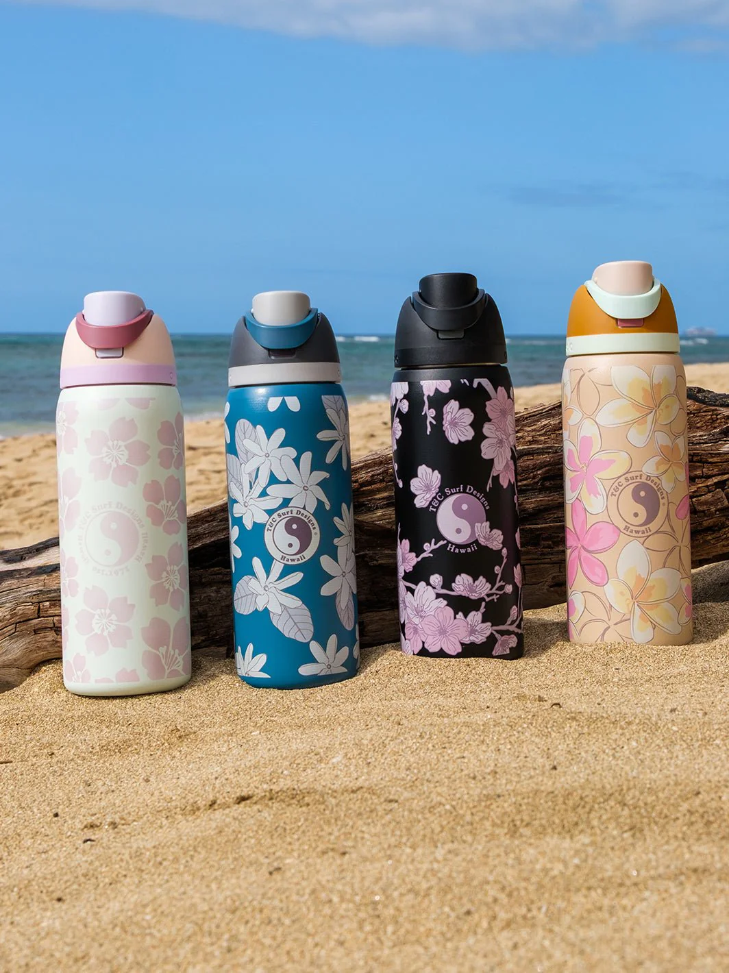 T&C Surf 32 oz Throwback Sakura Owala - Image 8