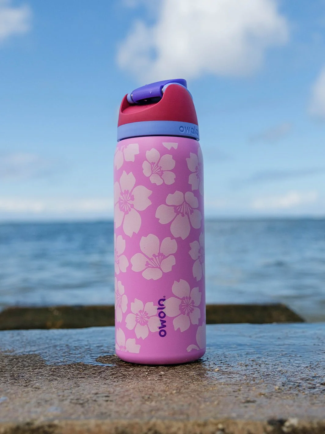 T&C Surf 32 oz Throwback Sakura Owala - Image 9