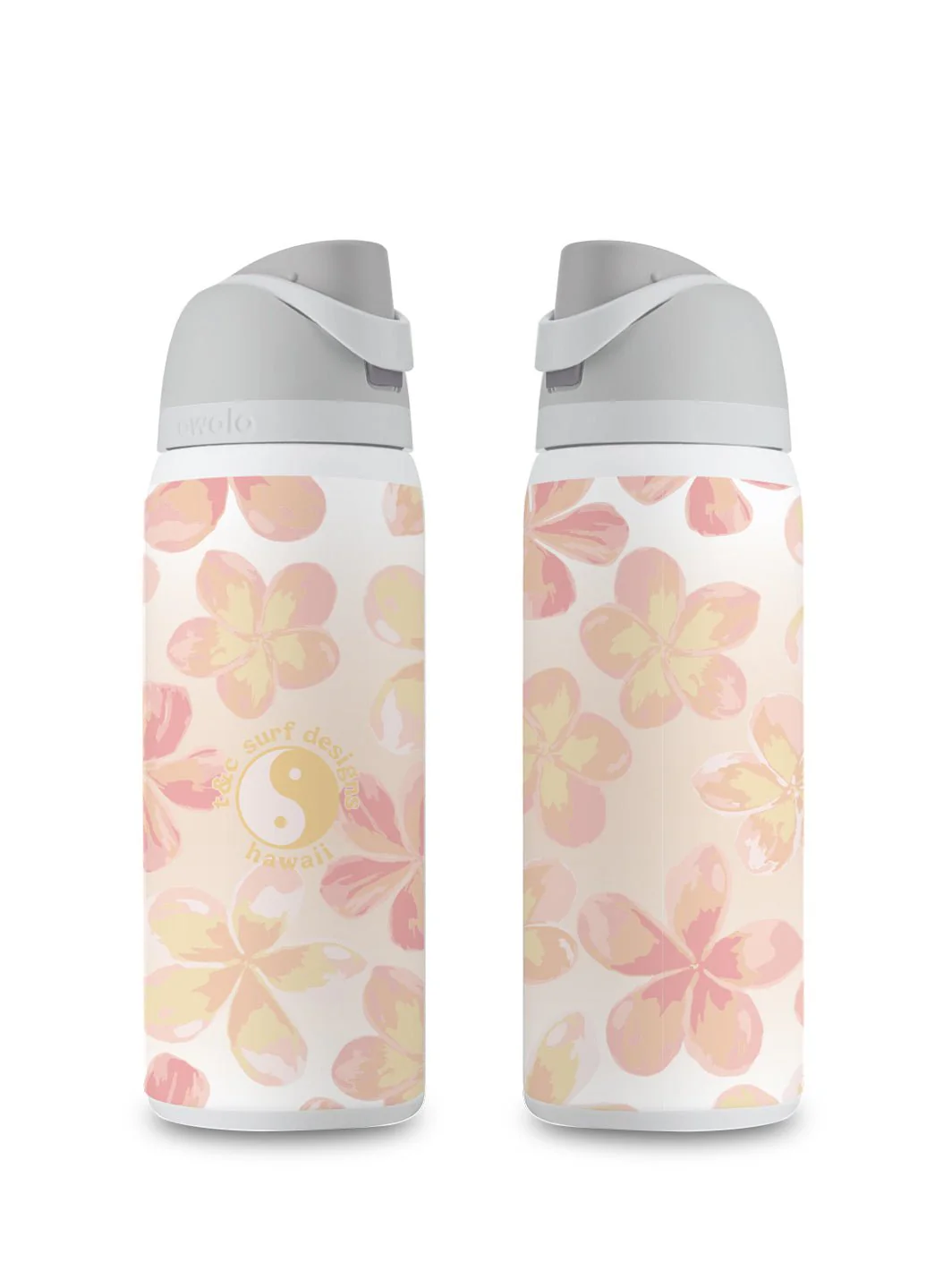 T&C Surf 32 oz Watercolor Pua Melia Owala
