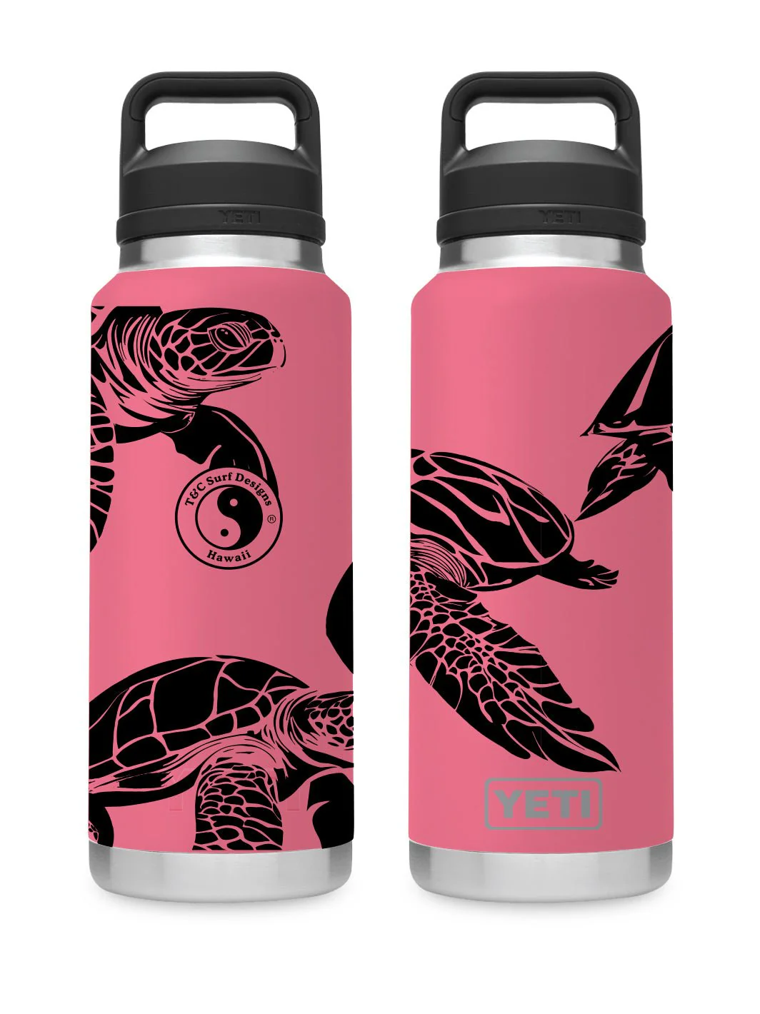 T&C Surf 36 oz Laniakea Rambler Yeti Bottle with Chug Cap - Image 4