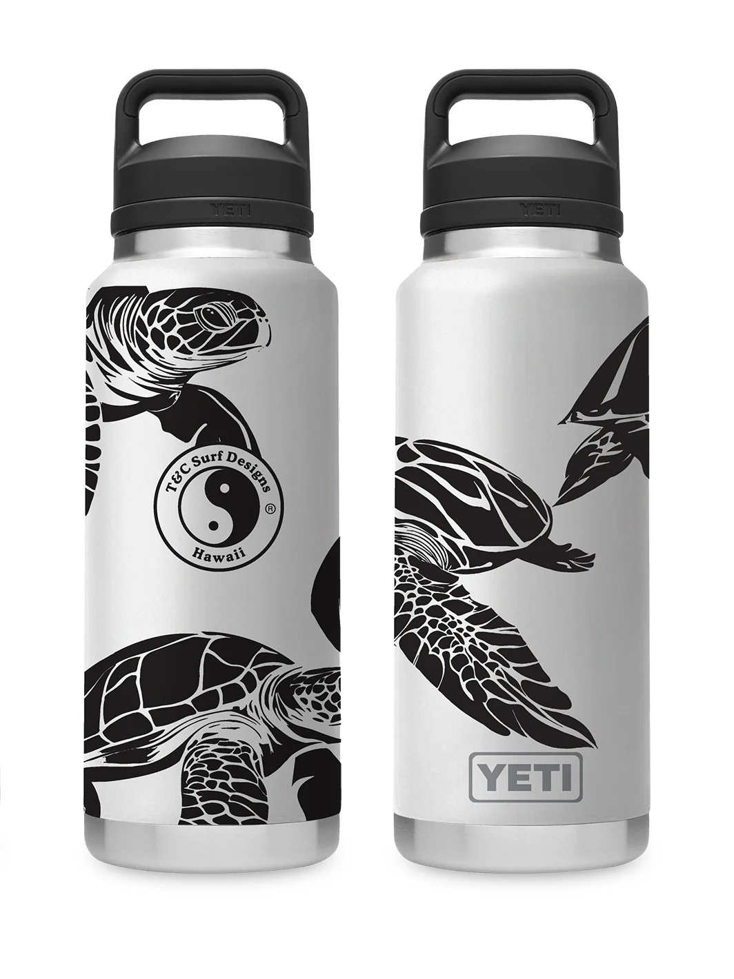 T&C Surf 36 oz Laniakea Rambler Yeti Bottle with Chug Cap - Image 5