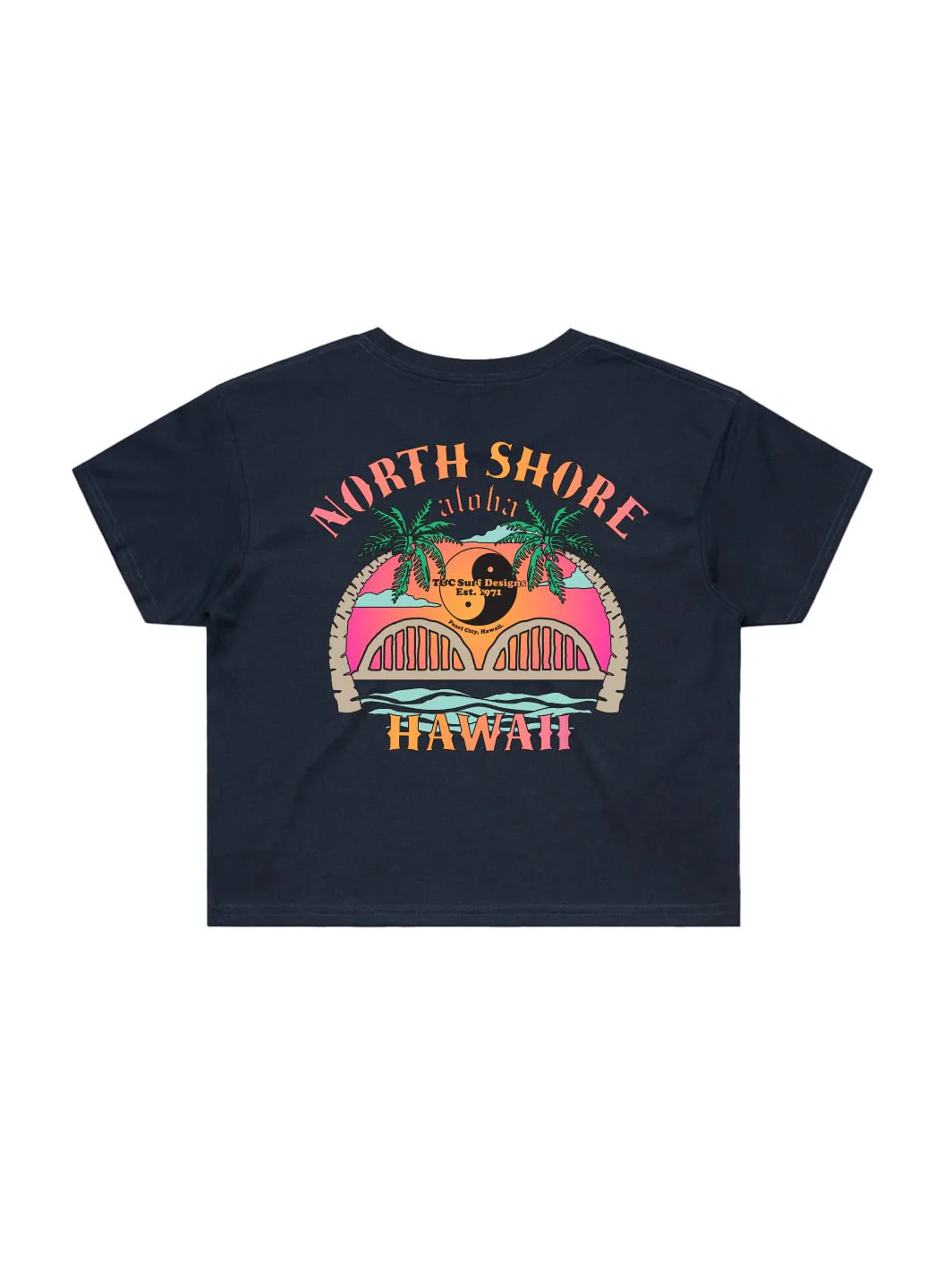 Anahulu Sunshine Crop Tee