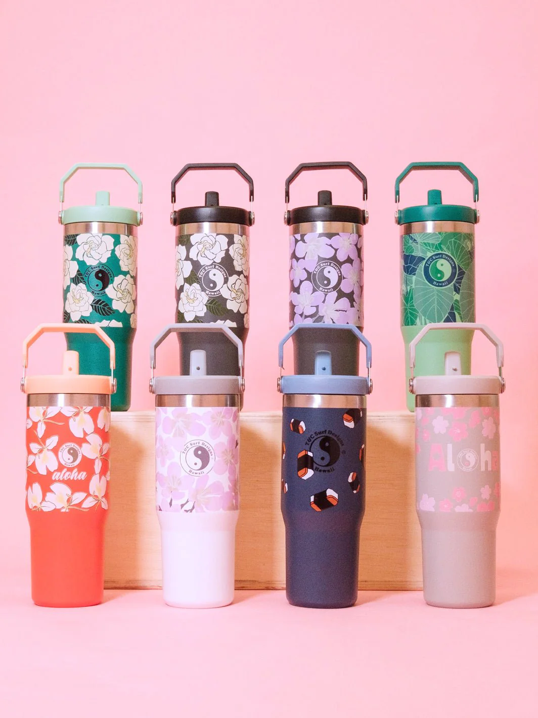 T&C Surf 30 oz Cute Sakura Stanley The IcefIow™ Flip Straw Tumbler - Image 7