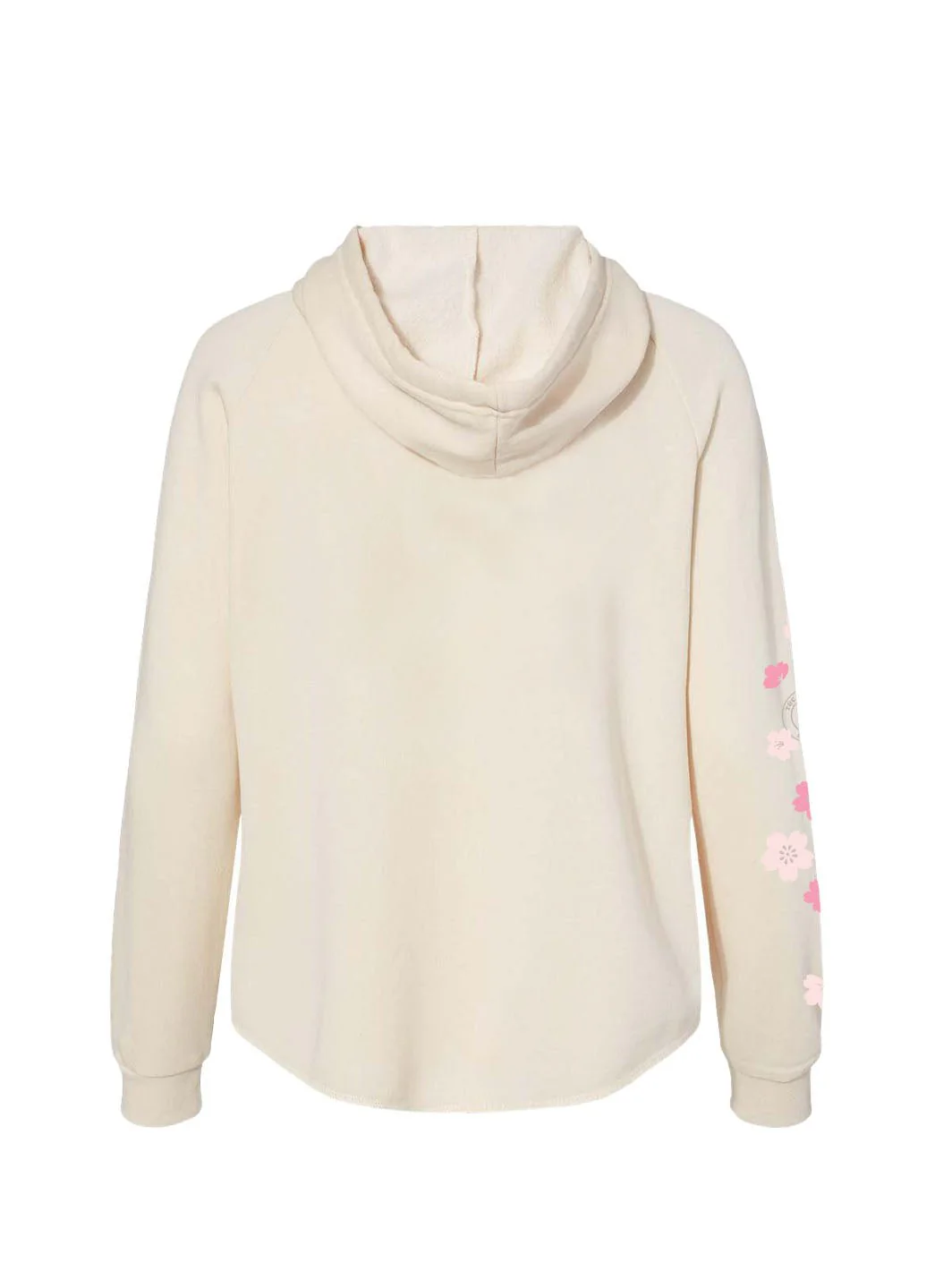 Cute Sakura Zip Hoodie - Image 4