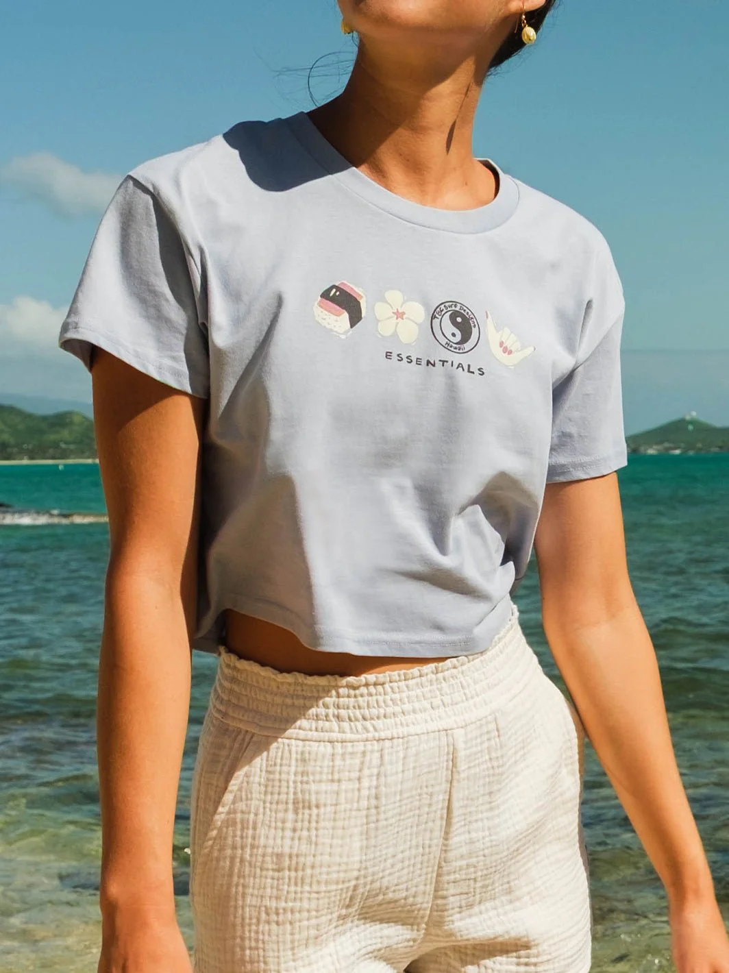 Essentials Crop Tee - Image 3