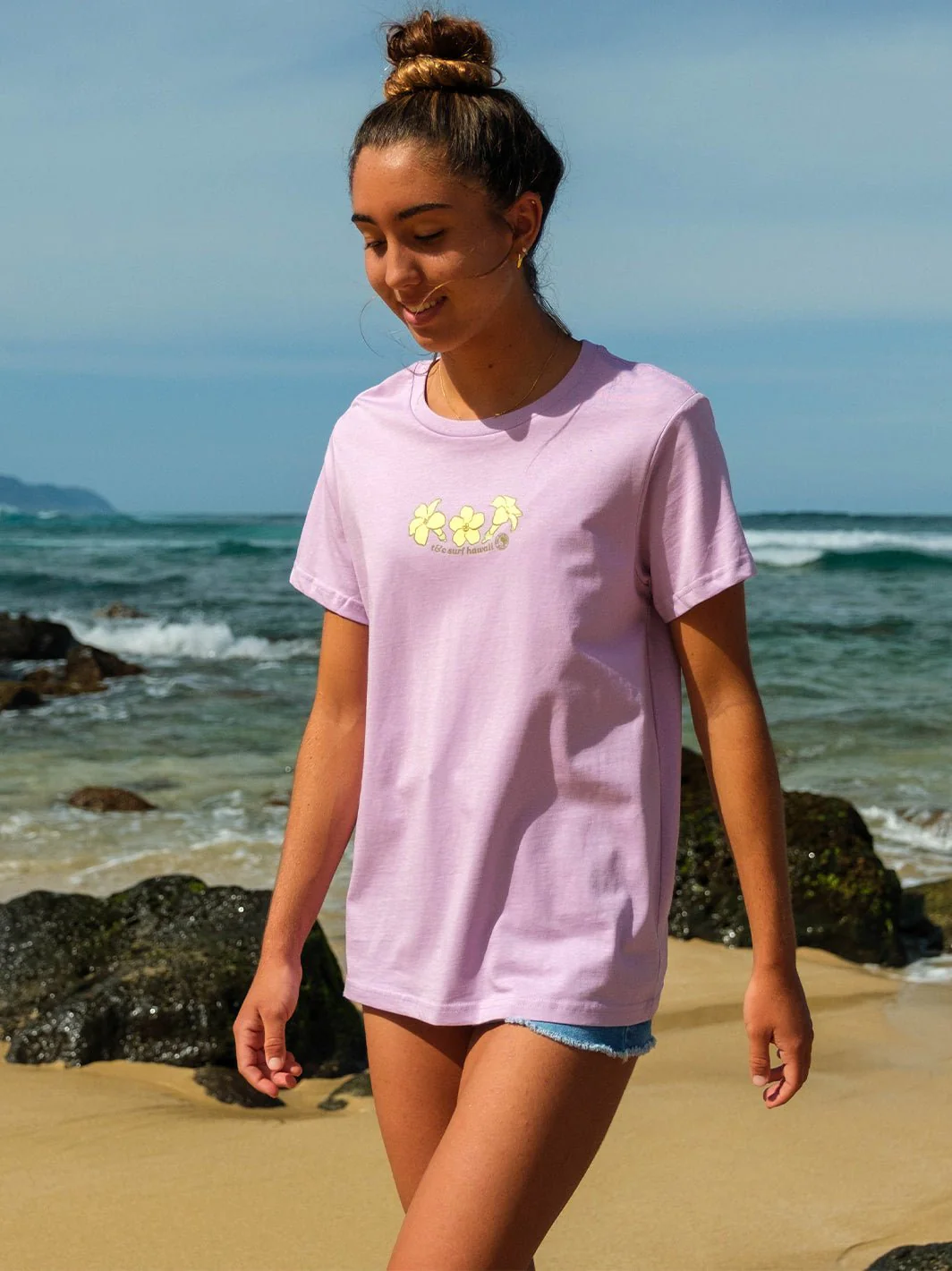 Falling Puakeni Maple Tee - Image 5