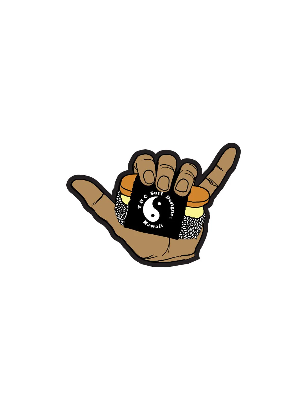Hi Shaka Sticker