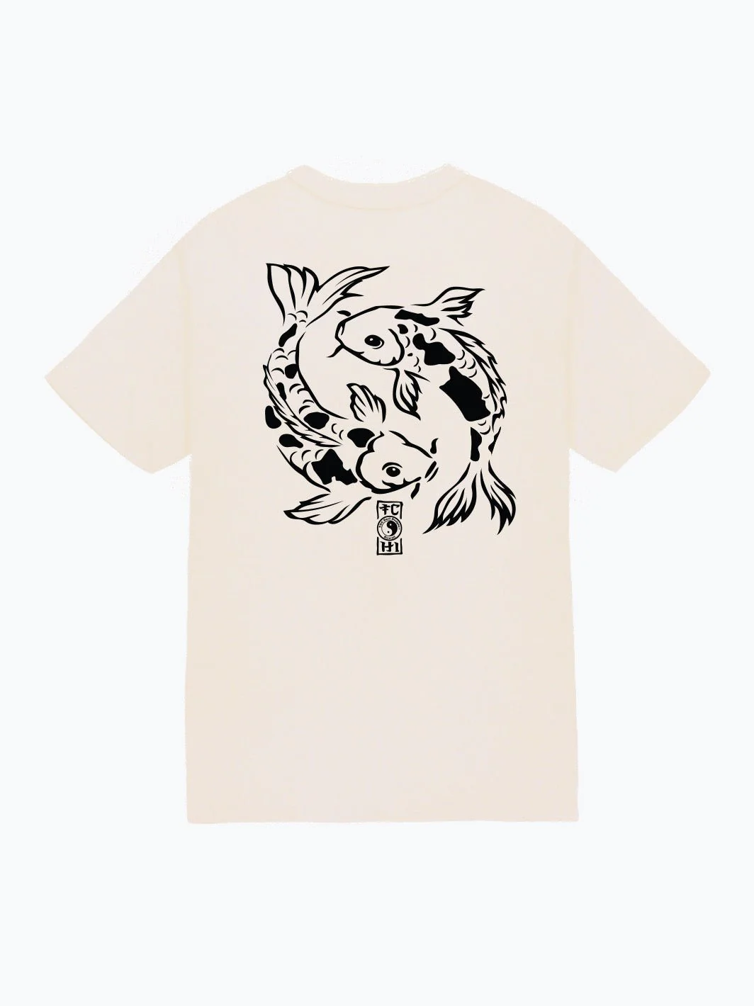 Penned Koi Jersey Tee - Image 4