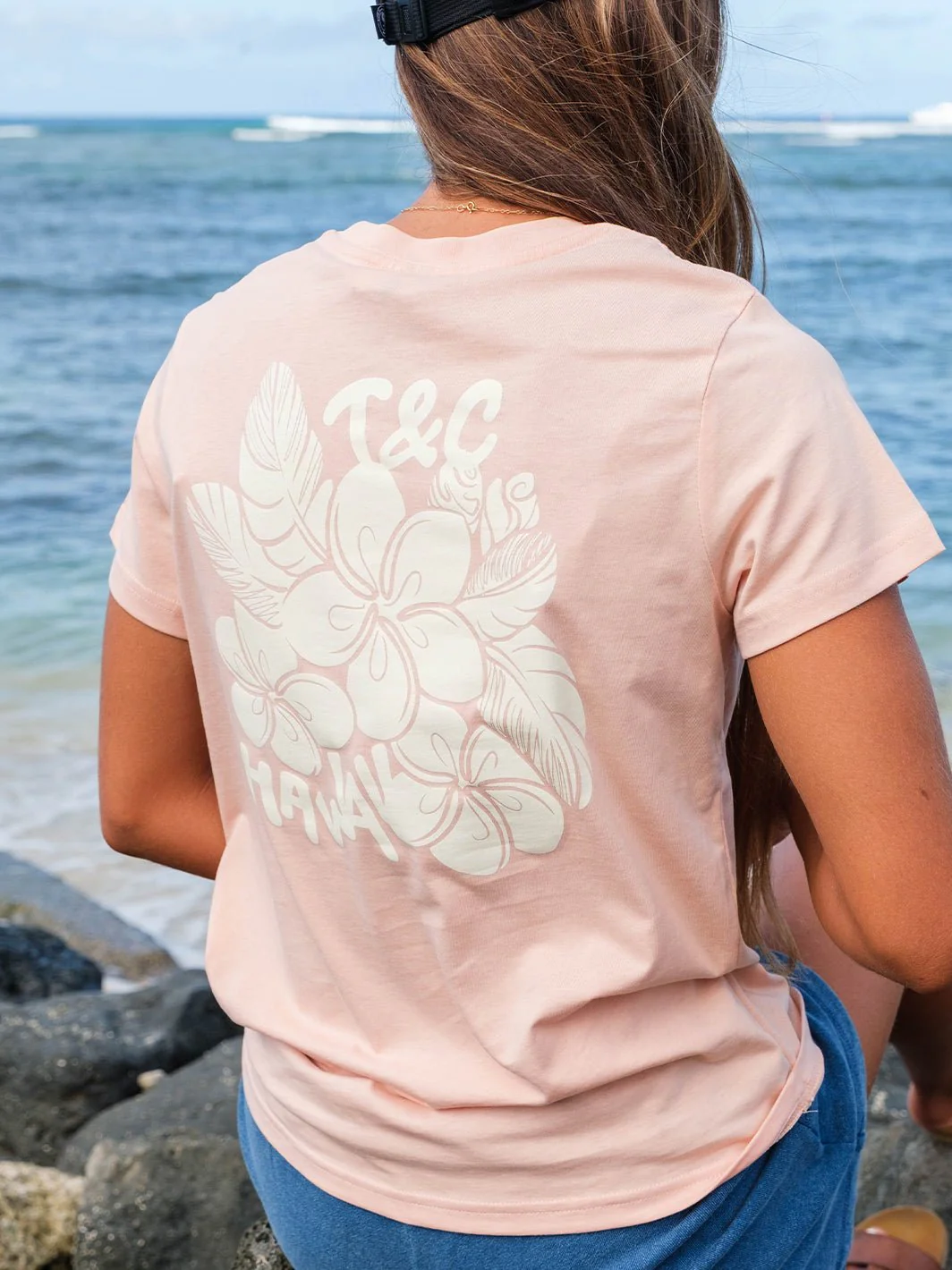 Plumeria Maple Tee - Image 3