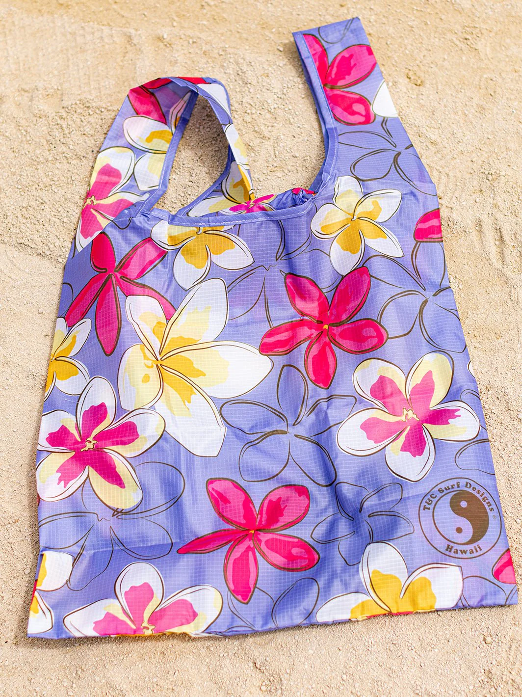 Pua Melia Medium Tuck & Toss Reusable Tote Bag - Image 2