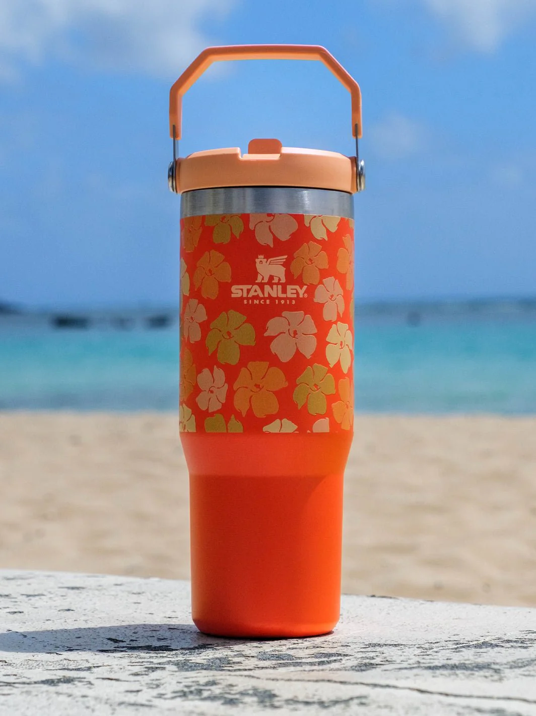 T&C Surf 30 oz Puakenikeni All Day Stanley The IcefIow™ Flip Straw Tumbler - Image 5