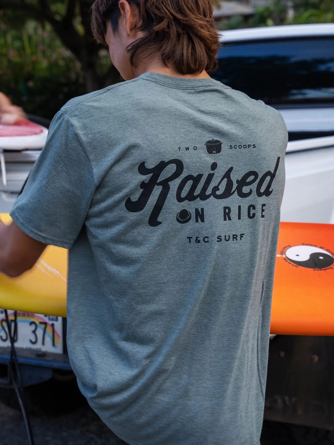 Raised On Rice Jersey Tee - Image 7