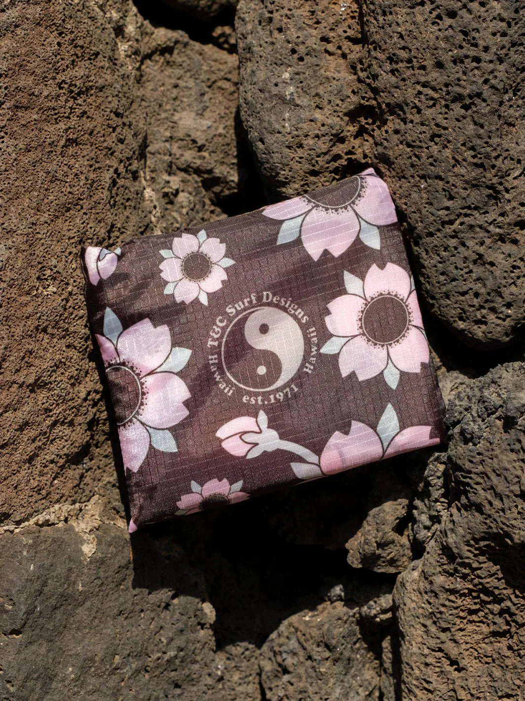 Sakura Trio Medium Tuck & Toss Reusable Tote Bag - Image 3