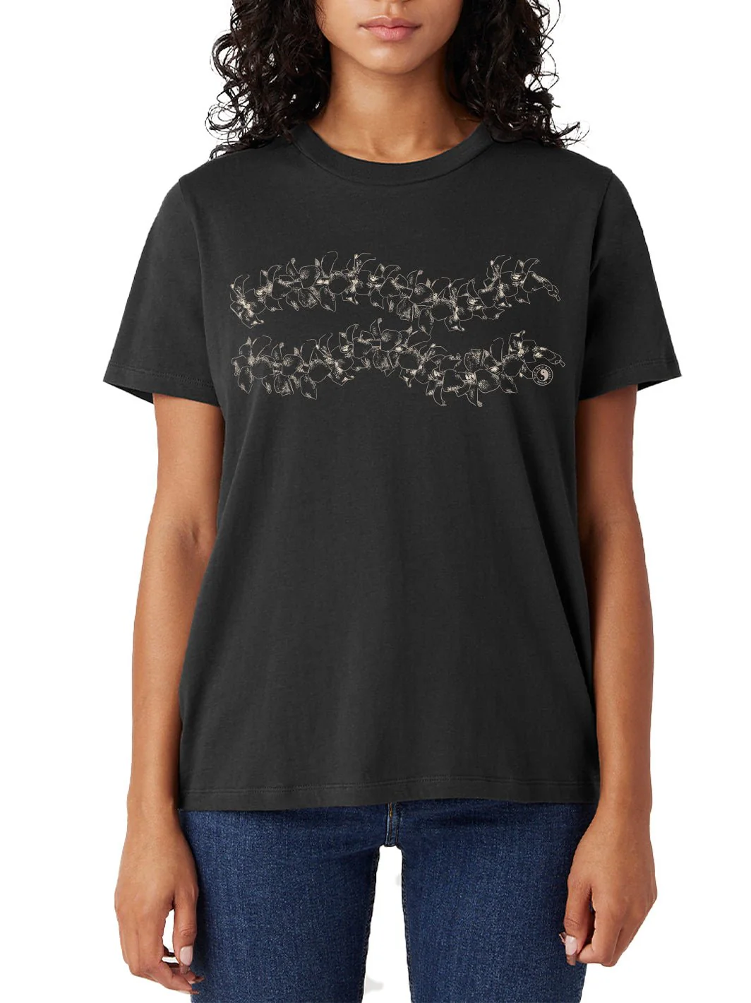 Simple Puakeni Lei Boyfriend Tee - Image 4