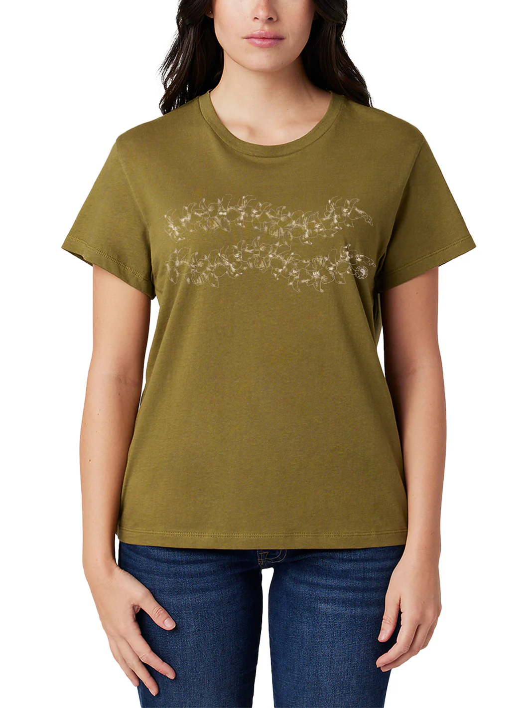 Simple Puakeni Lei Boyfriend Tee - Image 7
