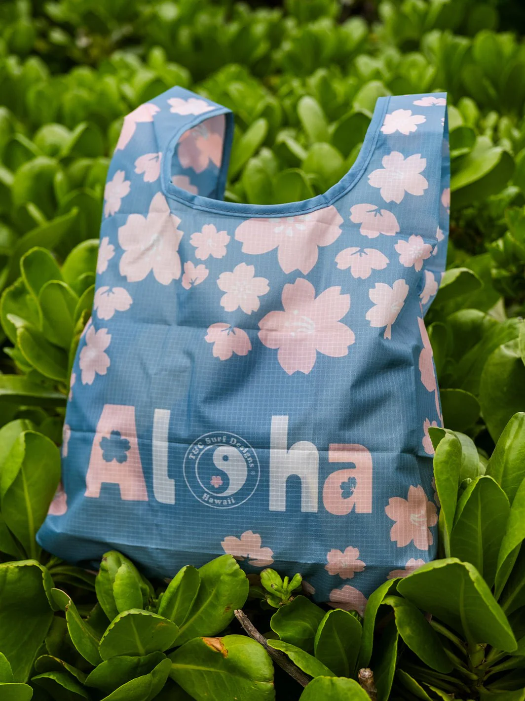 Cute Sakura Reusable Tote Bag - Image 2