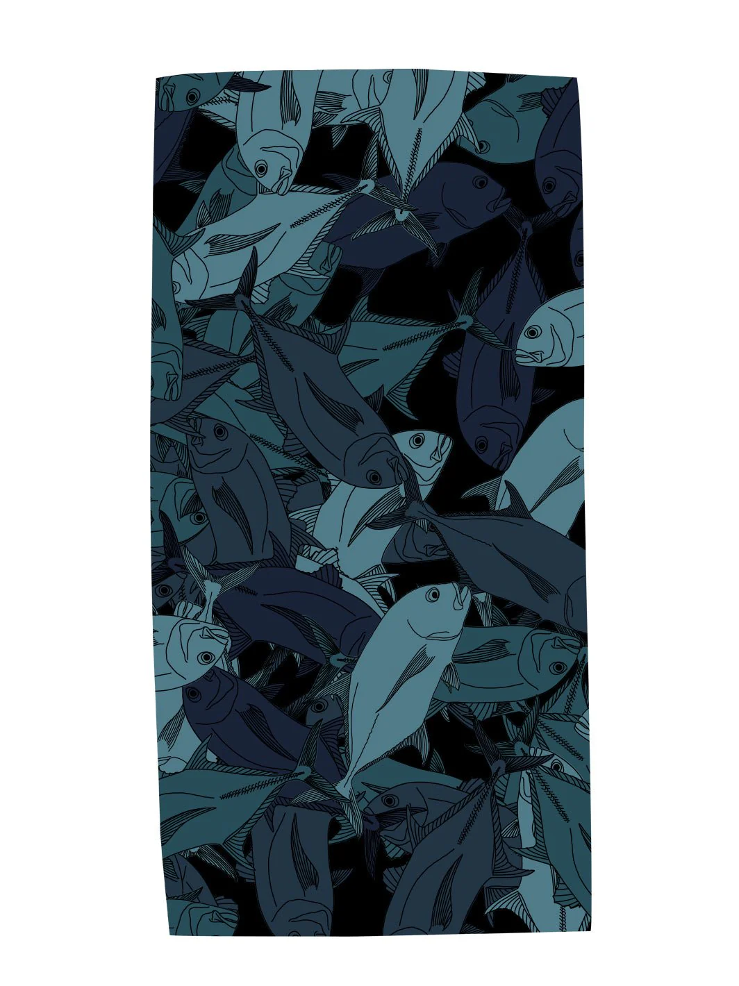 Ulua Sea Camo Microfiber Towel - Image 2