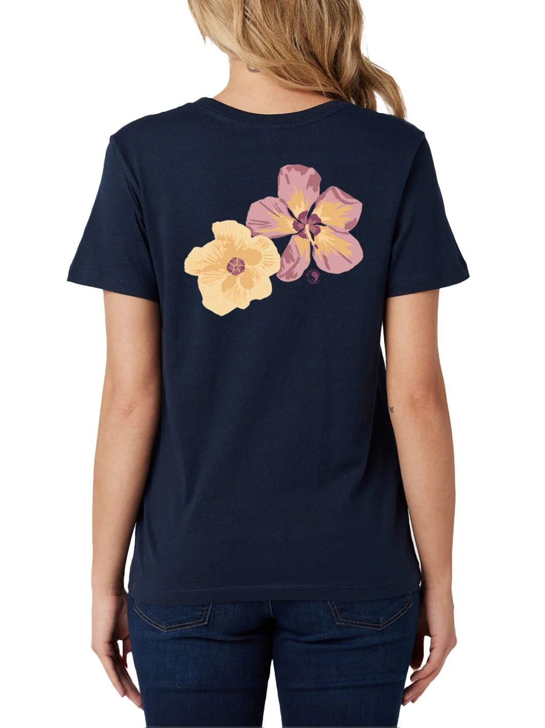 Watercolor Hau Classic Tee - Image 6