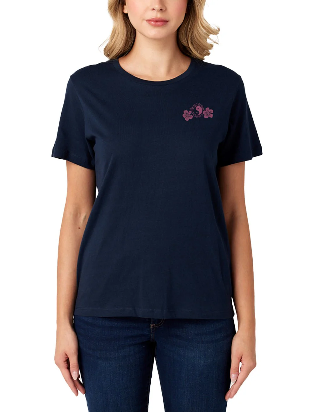 Watercolor Hau Classic Tee - Image 7