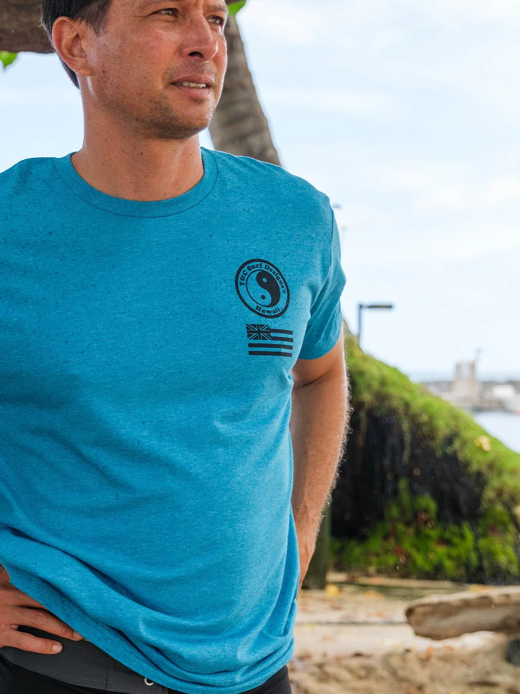 Vintage Aloha Shield Jersey Tee - Image 2