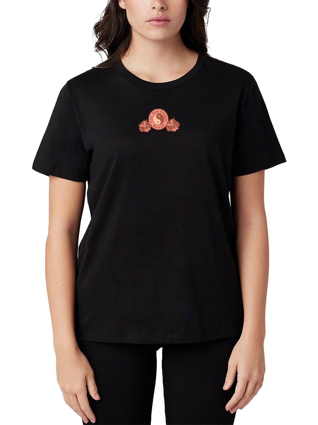 Watercolor Hibiscus Classic Tee - Image 6