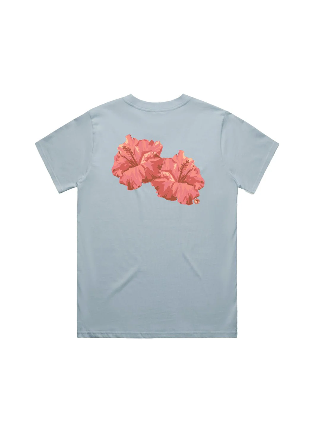 Watercolor Hibiscus Classic Tee - Image 9
